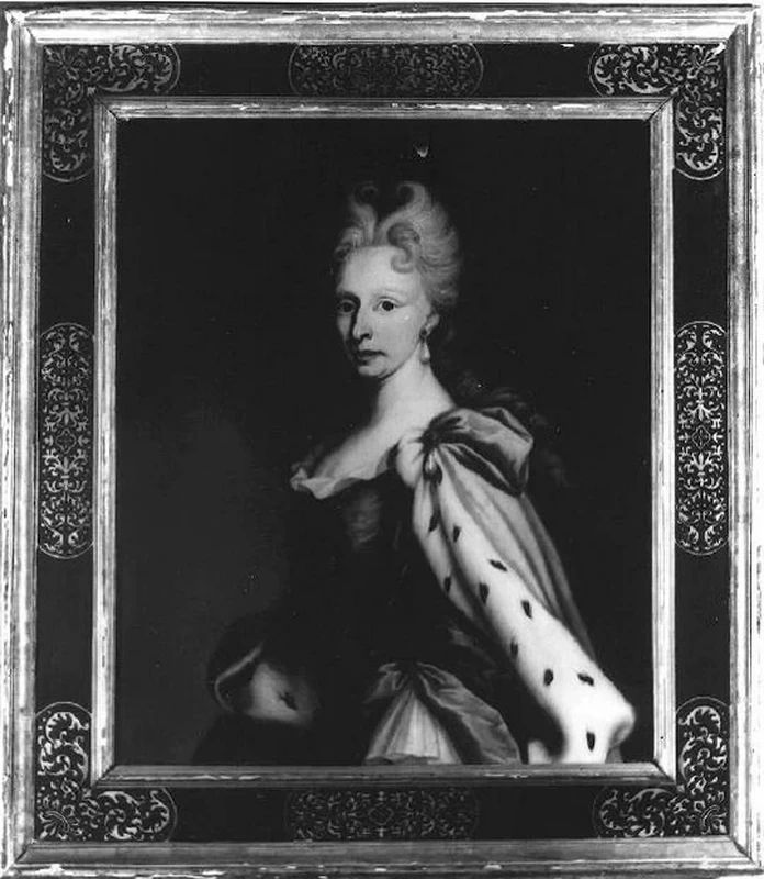 Ritratto di Dorotea Sofia di Neoburgo - Rocca Sanvitale, Fontanellato, Parma